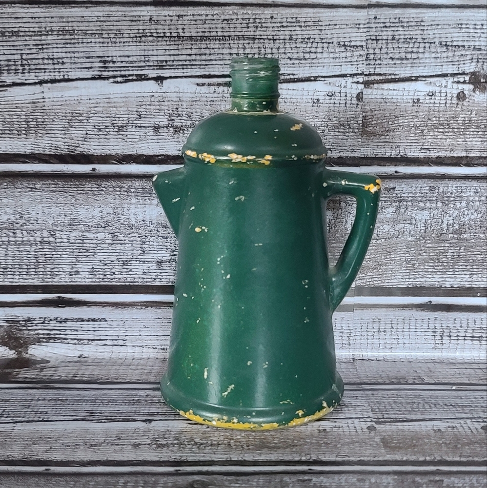 2 For $18 Vintage Avon Country Style Coffee Pot Distressed Decor